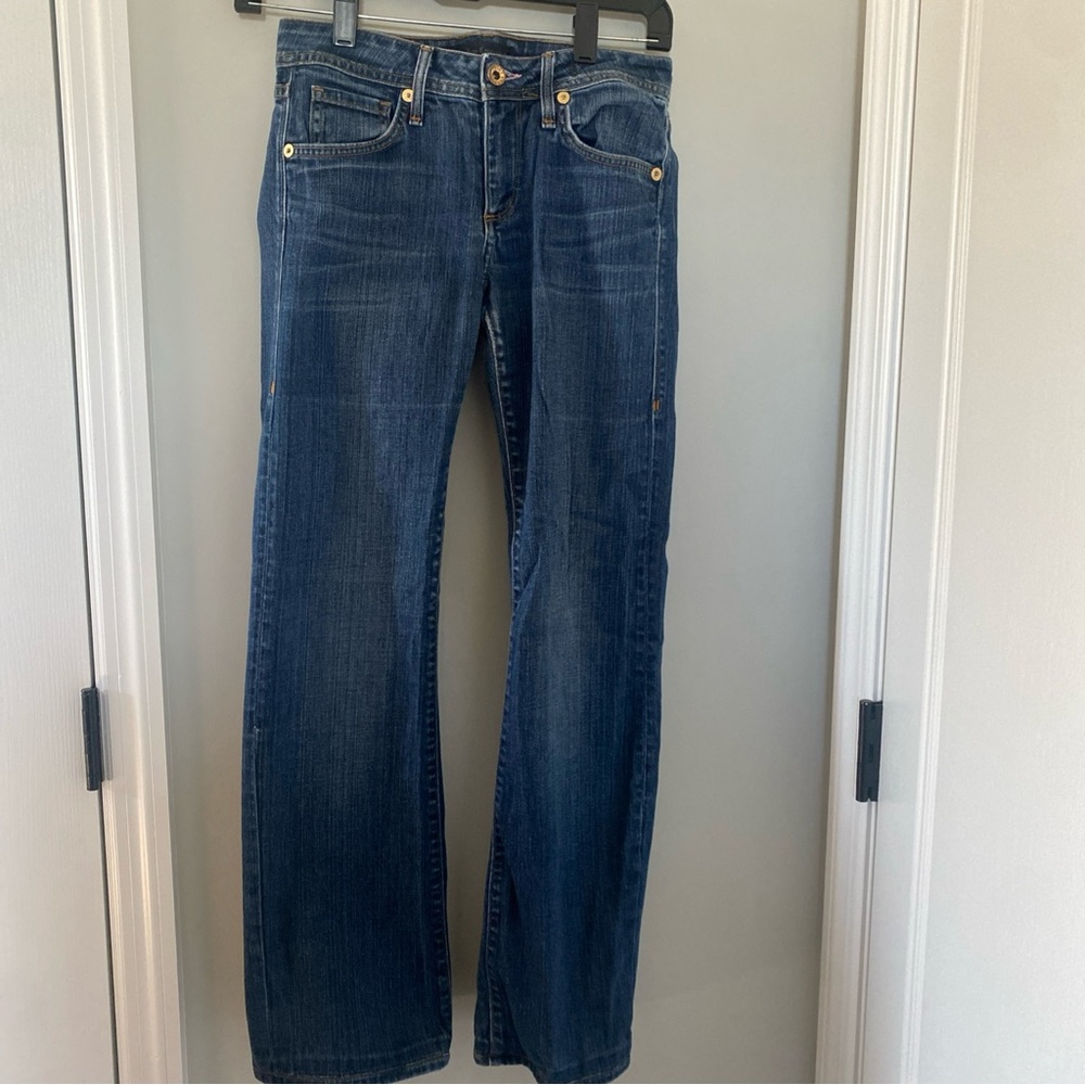 Juicy Couture Dark Blue Straight Leg Jeans 24x27